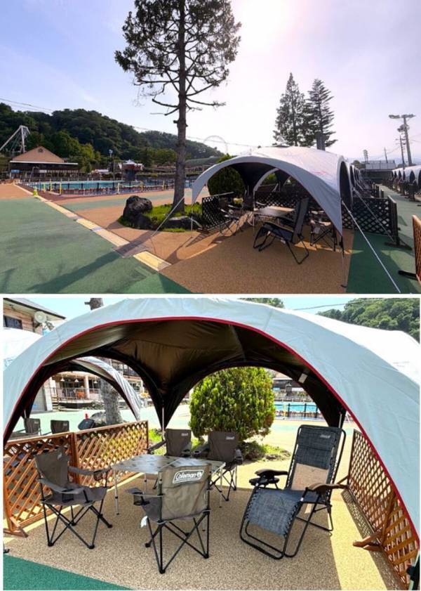 夏のレジャーをコールマンのキャンプギアで快適に。東京サマーランドがコールマンと初コラボ