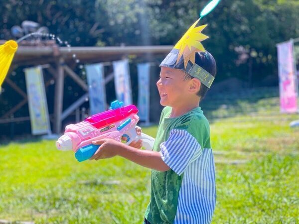 NARUTO＆BORUTOコラボの人気アトラクション新作！子ども同士で戦う“びしょ濡れ”限定イベントが開催／ニジゲンノモリ