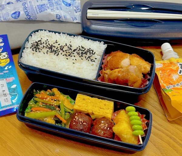 小倉優子さん美味しそうな長男のお弁当を公開、工夫していることとは「暑くなってくるとお弁当の傷みも心配」