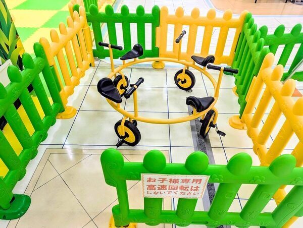 雨の日も、猛暑も、雪の日も楽しめる【遊具＆マッサージチェア完備】大丸京都に超大型室内遊園地『ザ・キッズ』オープン