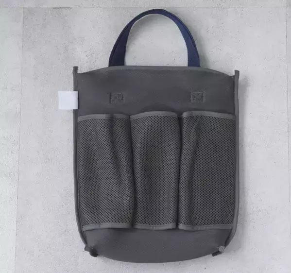 【週末の上履き洗いに革命！】持ち帰ってきた上履きそのままポン→洗濯機で洗えるシューズバッグが登場