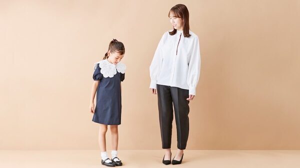 【yori×familiar】シックでエレガントな親子リンクコーデが完成♡ ハレの日にもオシャレな普段着にも