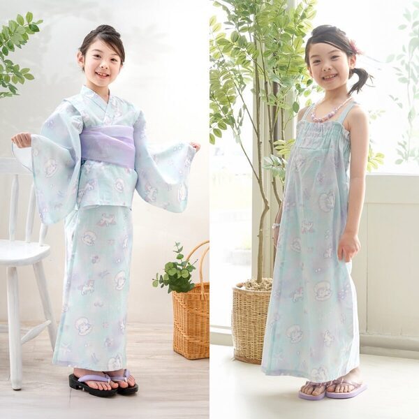 めっちゃかわいい♡キッズ浴衣【新作コレクション】子どもでも着られる「ワンピースタイプ」「2WAY浴衣」「浴衣ドレス」