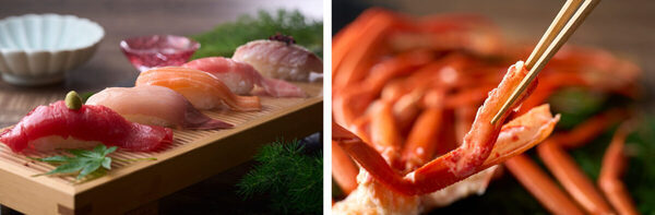 お寿司にステーキ、カニ、うなぎ！鮮度抜群の豪華食材を心ゆくまで味わえるバイキングが大江戸温泉物語に登場！