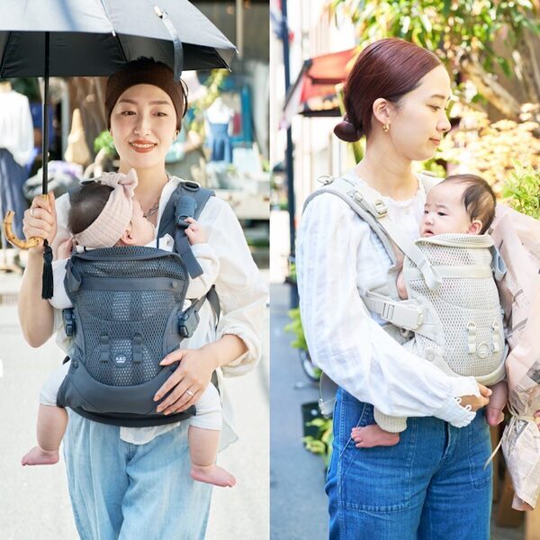 【猛暑育児の神アイテム】エアバギーの“涼感×洗える”抱っこひも『COMFO』が話題沸騰中