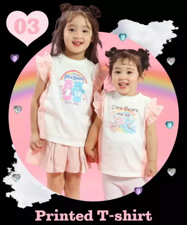 【かわいすぎる♡】ケアベア×SLAP SLIPのスペシャルコラボ♡リンクコーデにもおすすめなアイテム登場！