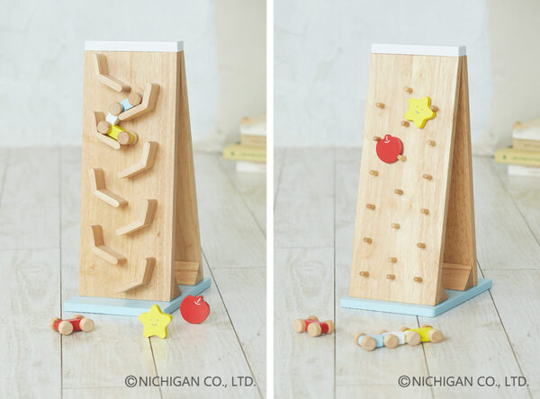 【リニューアルでさらに楽しく】子どもの好奇心と成長を応援する木のおもちゃ！五感を刺激する『ことことスロープⅡ』発売