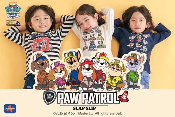 パウ・パトロールに新しい仲間の「アクセル」も登場！SLAP SLIPとの特別コラボ第5弾