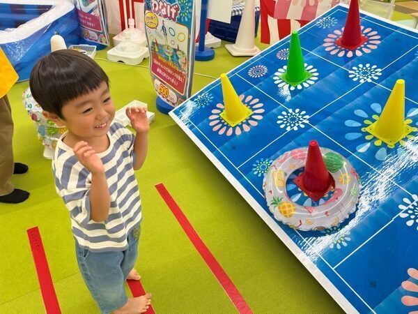 【猛暑日も遊びまくり☆親子レポ】夏祭り開催中の「ファンタジーキッズリゾート多摩」で縁日もすべり台も遊び倒してきた！