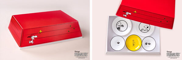 かわいすぎる～～♡ スヌーピーデザインのお食い初めセットが新登場