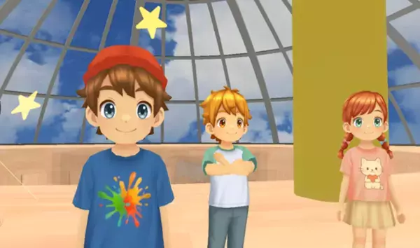 小学生集合！チャットも勉強も安心空間で～小学生が主役のメタバース『キッズ館』開設