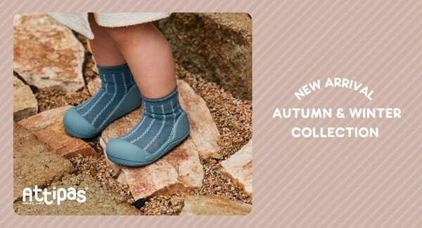 秋冬にぴったり♡ まるで裸足のような、赤ちゃんの足を育てる“歩育シューズ”に新作登場！