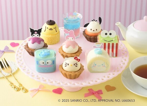 かわいくて食べられない♡ サンリオキャラをイメージしたプチケーキが銀座コージーコーナーに登場