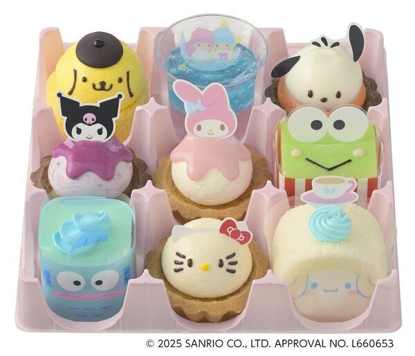 かわいくて食べられない♡ サンリオキャラをイメージしたプチケーキが銀座コージーコーナーに登場
