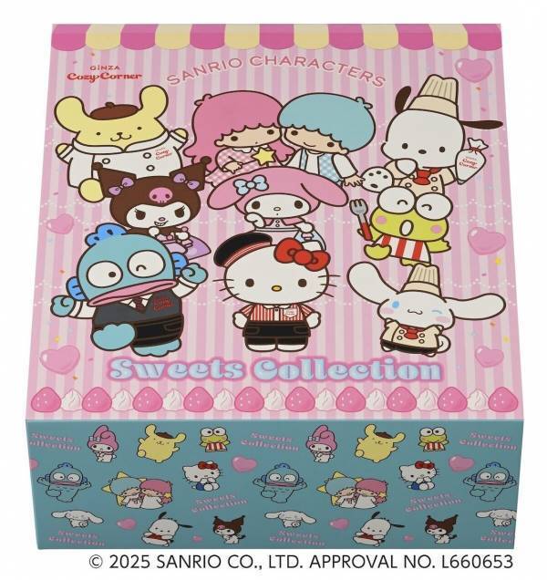 かわいくて食べられない♡ サンリオキャラをイメージしたプチケーキが銀座コージーコーナーに登場