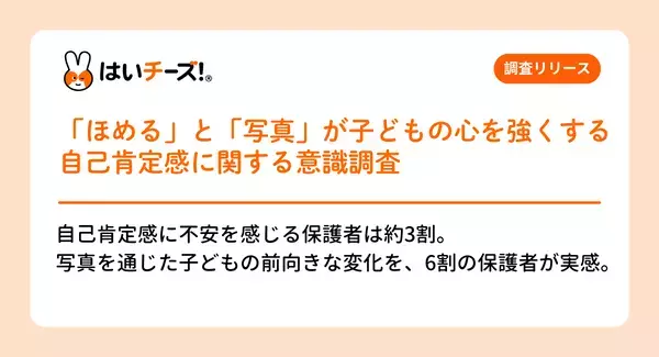 6割の保護者が「写真を通じた子どもの前向きな変化」を実感！「写真を見返すと笑顔が増える」「楽しかった出来事を話すように」
