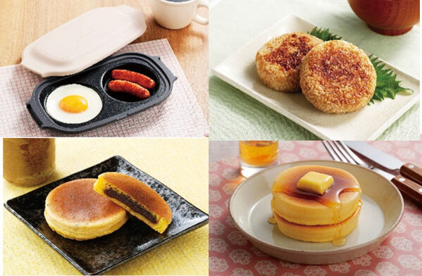 忙しい朝はレンジで時短調理。コメリのマルチ調理器シリーズに、ミニ深型とダブルプレート登場