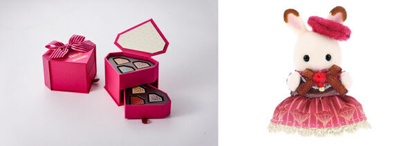 特別ドレスの赤ちゃん付き！シルバニアファミリー×老舗ショコラトリー・デルレイの豪華セットが登場