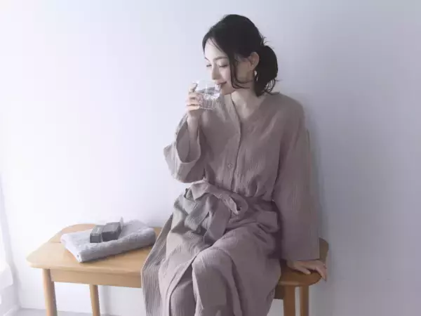 子育て中のバタバタなお風呂上がりに救世主！ガーゼ素材の3wayガウンがが便利すぎる