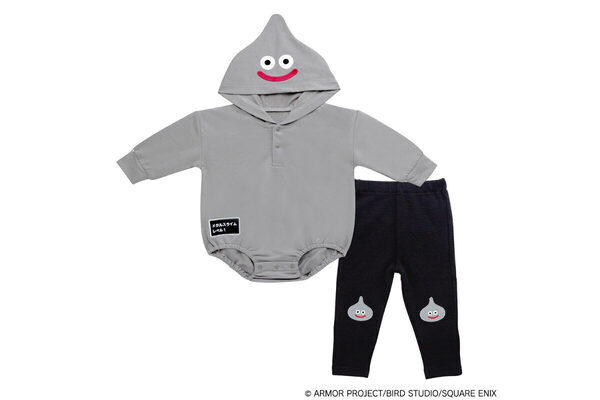 「ドラクエベビー&キッズ」に秋冬コレクション登場！ スライムのポンチョやサロペット風ロンパースも♡