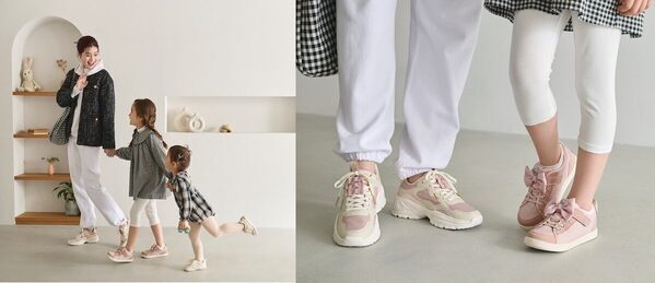 リンクコーデがもっと楽しく！「ifme CALIN」からベビー・キッズ・ママで履ける秋冬スニーカー