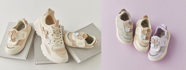 リンクコーデがもっと楽しく！「ifme CALIN」からベビー・キッズ・ママで履ける秋冬スニーカー