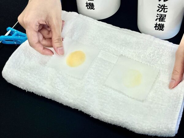 いつも通り洗うだけで、エリ汚れがこんなに落ちる！ リニューアルしたライオンの「NANOX one」の実力がスゴかった