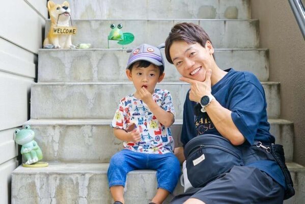 フジ山崎アナ「保育園でもクセつよといわれる」息子の私服コーデが可愛すぎ！「ママ友と六本木BBQ」の日におろしたのは…
