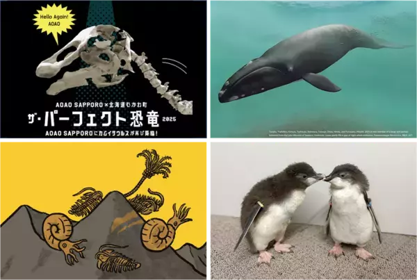 恐竜×クジラ×ペンギン！「AOAO SAPPORO」で“生命の物語”を親子で体感しよう