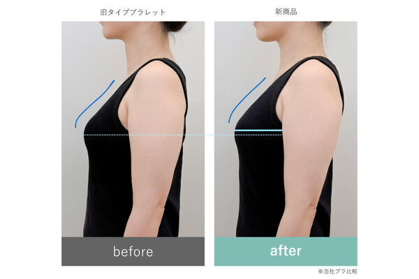 【AERA BLUE】盛れる！コットンブラが登場。バストメイクと心地よさが両立する高機能ブラレット