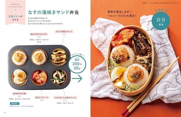 お弁当作りにマフィン型!? 型に材料を入れたらオーブンでほったらかし！『マフィン型べんとう』が革命すぎる