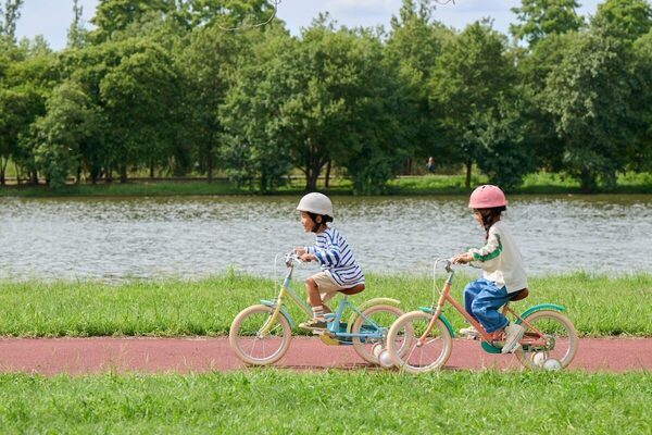 “はじめての自転車”を特別に。トーキョーバイク×minnaの特別デザイン！「NEW PARK」「SUNNY DAY」が新発売