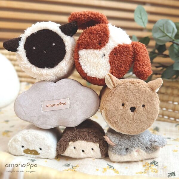 “はじめてのおともだち”に。赤ちゃんに優しい布つみき、新作『もちふわブロック ふわふわ＋』発売！森の仲間たちが仲間入り