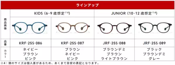 JINSさんさすがです！「メガネを使う子どもの半数が破損を経験」の声を受け、子ども向けの壊れにくいメガネが登場