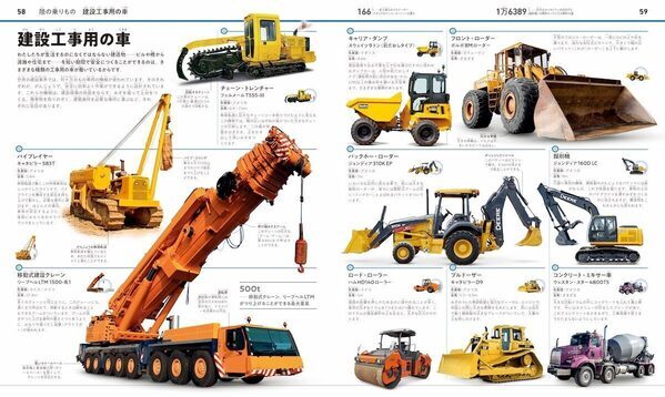 【すごい！】こんな乗りもの図鑑、見たことない！ 陸・海・空・宇宙500種の外観・内部・メカニズムを3DCGで立体解説する大図鑑