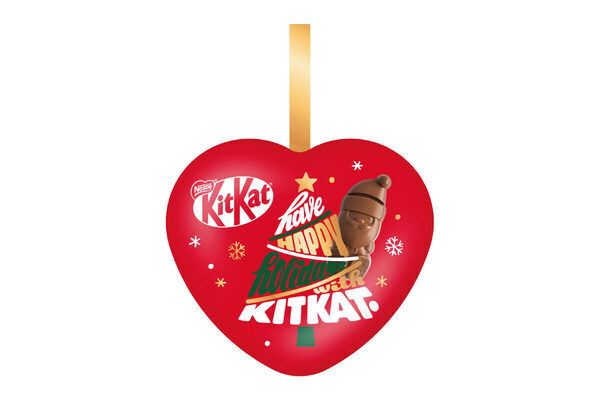 ギフトにぴったり！ツリーのオーナメントにも♪サンタの形の「キットカット ホリデイサンタ」が登場