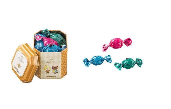 しずえやたぬきちがキュートなチョコに♪ゴディバ×任天堂『どうぶつの森』のバレンタインコレクション発売