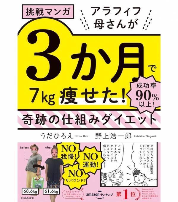 「頑張れない私でも痩せていい？」→答えはYES！アラフィフ母さんが“我慢ゼロ”で−7kgやせた方法
