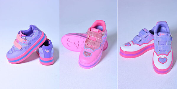 歩くと光る！しなこ×ABCマートのコラボ靴が超かわいい♡ 抽選で「しなこちゃん写メ会」当たるキャンペーンも