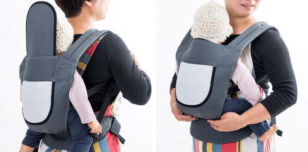 画期的！装着方法が一目でわかる「オムツ型おんぶ紐」、保育現場から誕生