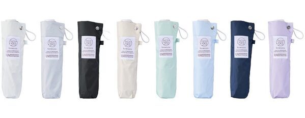 バッグに入れてるのを忘れる軽さ！173gでパッとたためて、毎日持ちたいカラフル日傘が登場