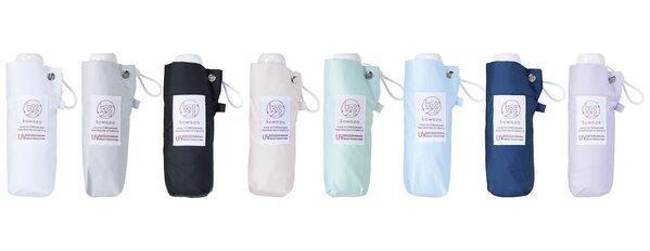 バッグに入れてるのを忘れる軽さ！173gでパッとたためて、毎日持ちたいカラフル日傘が登場