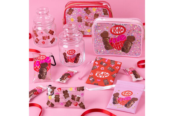 かわいすぎて食べられない！【クマ型キットカット】今年は「缶」に沼る予感。アフタヌーンティーとコラボの雑貨も熱い