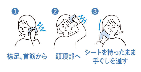 25年愛されるメリットから“ミモザの香り”が数量限定で登場！地肌すっきり、髪さらさら。「1枚で長い髪もまとまる」神シートも！