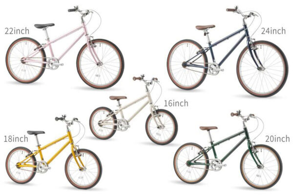 90年代レトロが逆に新鮮！人気ブランド『ヨツバサイクル』から“街乗り系”キッズバイクが登場。おうちの玄関に置くだけで絵になる一台
