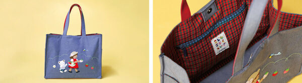 さすがファミリア！子供の感性と「本物」が融合！8か月かけた本格企画デニムバッグが誕生。自由な発想と機能性が詰まった特別な2種類