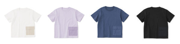 これ一枚で解消。無印良品の“落とさない”専用ポケット付きTシャツ！GPSも防犯ブザーも“遊びの邪魔”にならず！全・親の安心感