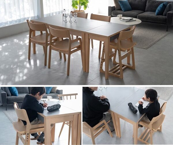 「家具の買い替え、もうやめた。」子供の成長に合わせて“変形”するモジュール家具が話題。一生モノを超える「一生変化する」新発想