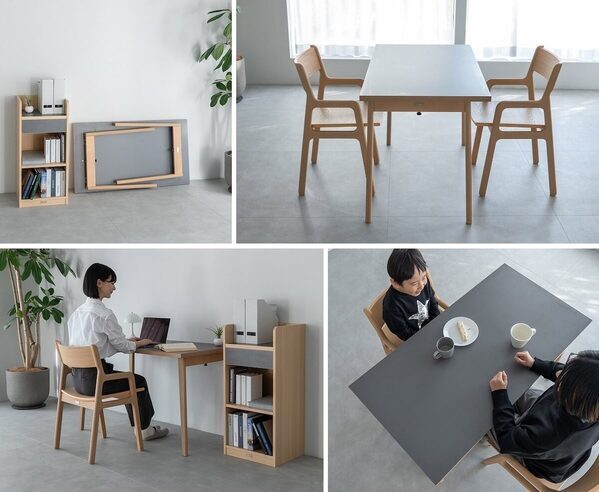 「家具の買い替え、もうやめた。」子供の成長に合わせて“変形”するモジュール家具が話題。一生モノを超える「一生変化する」新発想