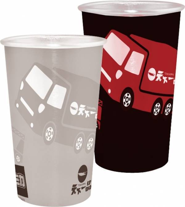 「トミカ×天下一品」最強コラボ第2弾！冷やすと“赤い車”が浮き出る不思議なタンブラー。5杯食べて限定トミカグッズを狙え！